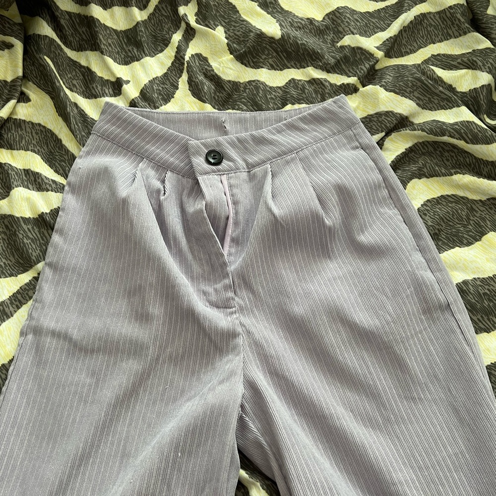 Lilac dress pants(color not shown well)